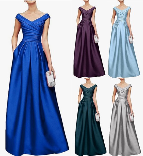 Damen satin ausschnitt - , v-ausschnitt