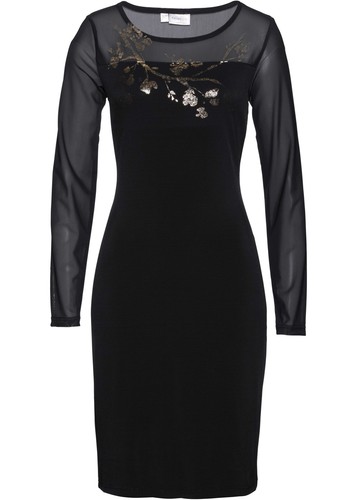 Abendkleid 46 schwarz - abendkleid,