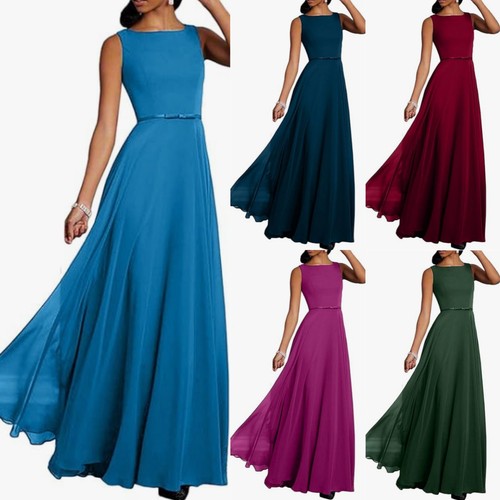 Langes chiffon abendkleider - langes,