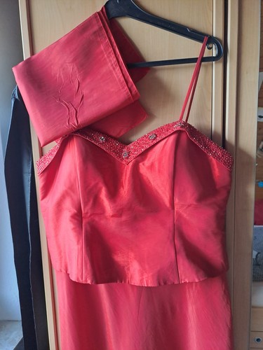 Rotes abendkleid bodenlang - abendkleid,