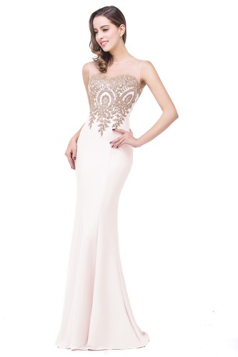 Abendkleid elfenbeinfarben - 42,