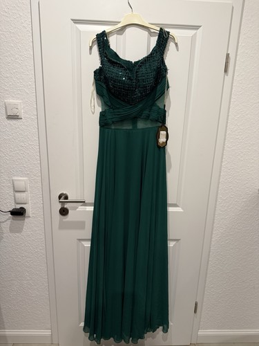 Abendkleid lang grün 40 - lang,